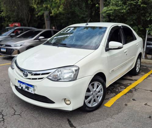 TOYOTA ETIOS 1.5 XLS SEDAN 16V FLEX 4P AUTOMÁTICO TOYOTA ETIOS 1.5 XLS SEDAN 16V FLEX 4P AUTOMÁTICO